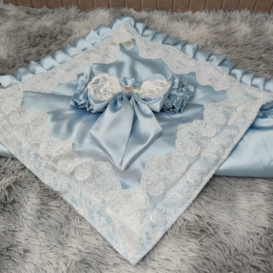 Newborn Receiving Blanket Baby Swaddle Blanket Unisex Swaddles Wrap Soft Silky Neutral Receiving Blankets Boys and Girls Quilt