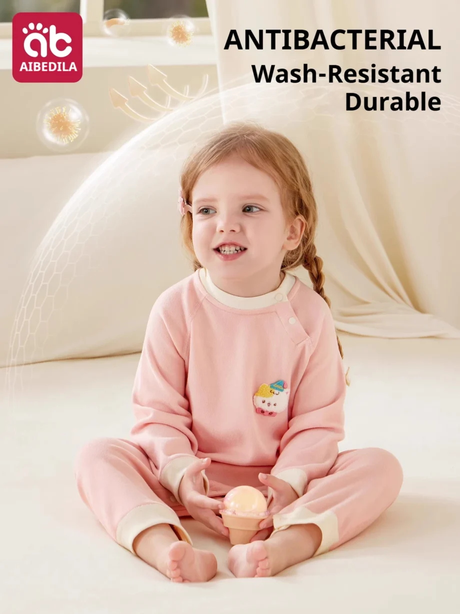 AIBEDILA Baby Pajamas Kids Split-legged Sleep Sack Soft Children's Sleeping Bag Thick Warm Sleepwear Wearable Blanket Bodysuit﻿