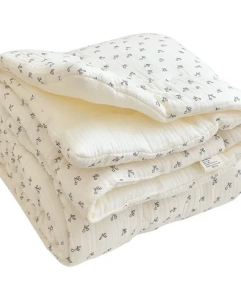 Newborn Baby Unisex Blanket Winter Cotton Knitted Infant Bed Sleeping Covers Quilts Toddler Stroller Swaddle Wrap Bedding Quilt