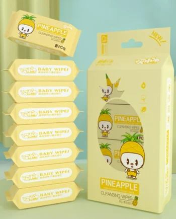 New Soft Wet Wipes Hand Mouth Cleaning Disposable Freshing Cleaning Wipes Large Pack High Quality Mini Portable Wipes Babies