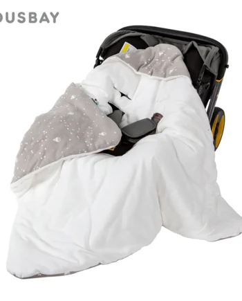 Baby Wrap Blanket For The Newborn With Windproof Hooded In A Infant Car Seat Winter Warm Envelope For Discharge 0-12 Months