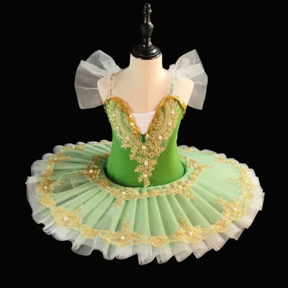 Show Tutu Baby Ballet Princess Fairy Children Clothing Children's Day Casual Summer Girls Dress Kids Clothes Dance Wear Stage