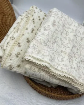 Summer Baby Blanket Newborn Muslin Swaddle Wrap Blankets for Girl SBoys Baby Receiving Blanket Infant Crib Quilt Sleeping Cover