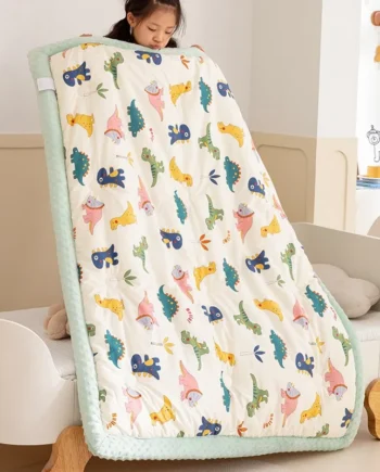 120X150cm Cotton Autum Baby Quilt Doudou Blanket Newborn Winter Warm Kids Comforter Thicken Children's Quilt Bedding Baby Item
