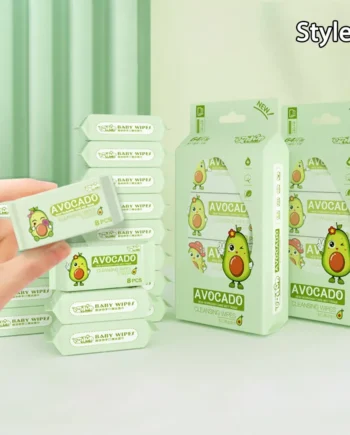 New Soft Wet Wipes Hand Mouth Cleaning Large Pack Gentle Wipes High Quality Disposable Freshing Cleaning Wipes Babies