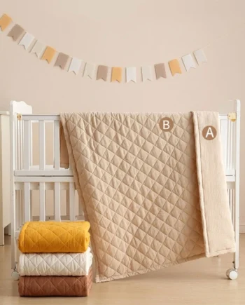 Newborn Baby Blanket Newborn Summer Spring Autumn Air Conditioner Cotton Warm Quilt Infant Swaddle Blanket Accessories