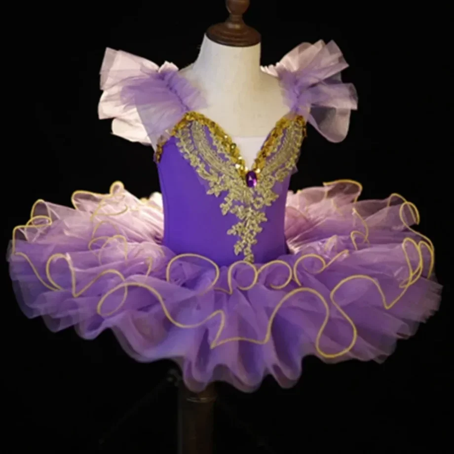 Show Tutu Baby Ballet Princess Fairy Children Clothing Children's Day Casual Summer Girls Dress Kids Clothes Dance Wear Stage