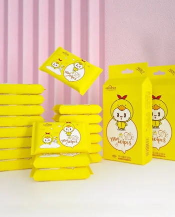 Cute Soft Baby Wet Wipes Large Pack Hand Mouth Cleaning Freshing Cleaning Wipes Disposable High Quality Baby Gentle Wipes Babies