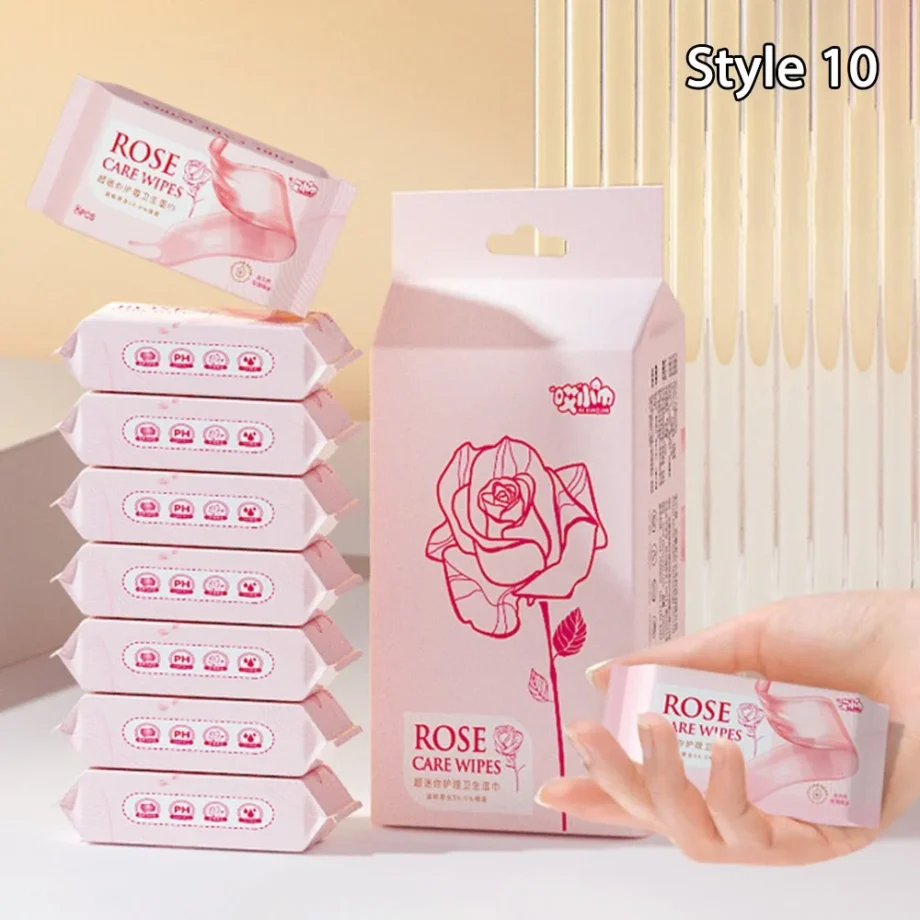 Soft Baby Wet Wipes Large Pack Hand Mouth Cleaning Freshing Cleaning Wipes High Quality Disposable Mini Portable Wipes Babies