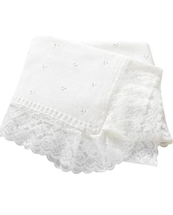 Baby Blankets Cotton Newborn Boys Girls Swaddle Wrap Quilts For Stroller Bedding 102*82cm Children Cellular Ultra-Soft Knitted