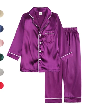 Girls Pajamas Children Party Pijamas Sleepwear Sets Apring Autumn Full Sleeve Pyjamas Summer Kids Loungewear Suits Baby Boy